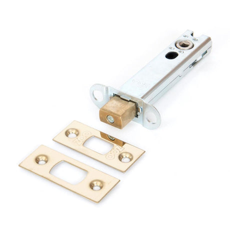 This is an image showing From The Anvil - PVD 4" Heavy Duty Tubular Deadbolt available from T.H Wiggans Architectural Ironmongery in Kendal, quick delivery and discounted prices