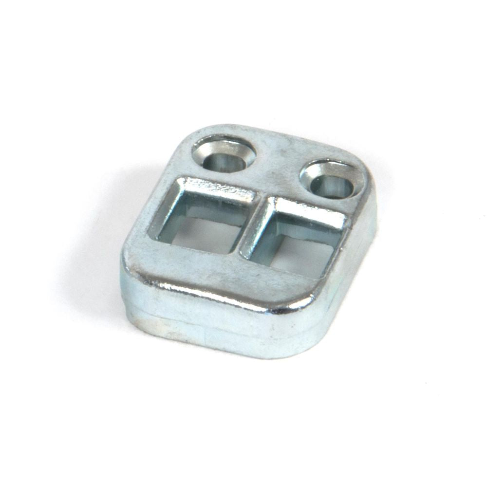 This is an image showing From The Anvil - BZP Excal - Raised Shoot Bolt Keep - RH available from T.H Wiggans Architectural Ironmongery in Kendal, quick delivery and discounted prices