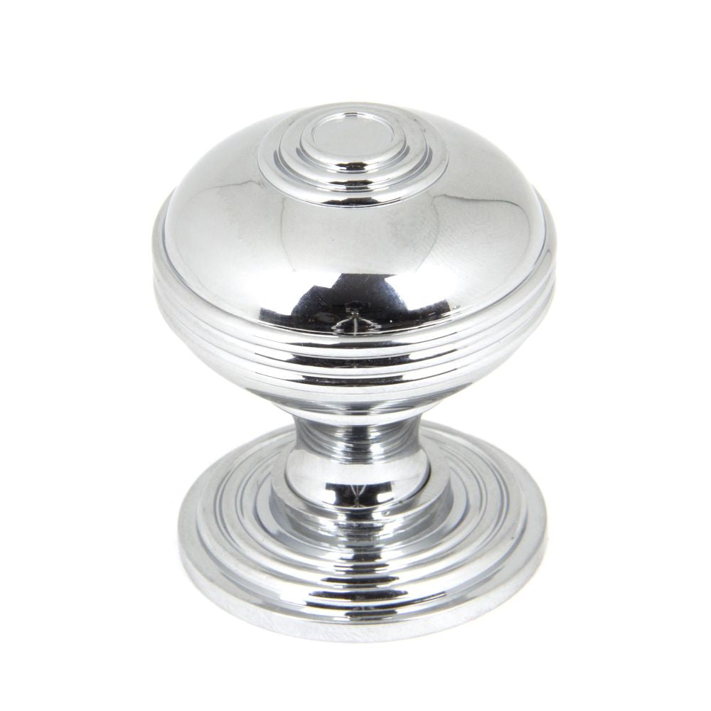 This is an image showing From The Anvil - Polished Chrome Prestbury Cabinet Knob 38mm available from T.H Wiggans Architectural Ironmongery in Kendal, quick delivery and discounted prices