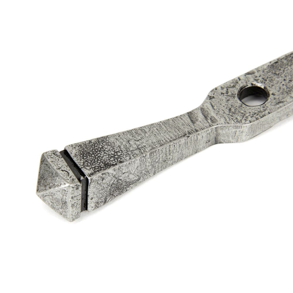 This is an image showing From The Anvil - Pewter 8" Avon Stay available from T.H Wiggans Architectural Ironmongery in Kendal, quick delivery and discounted prices