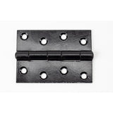 This is an image showing From The Anvil - Black 4" Butt Hinge (Pair) available from T.H Wiggans Architectural Ironmongery, quick delivery and discounted prices