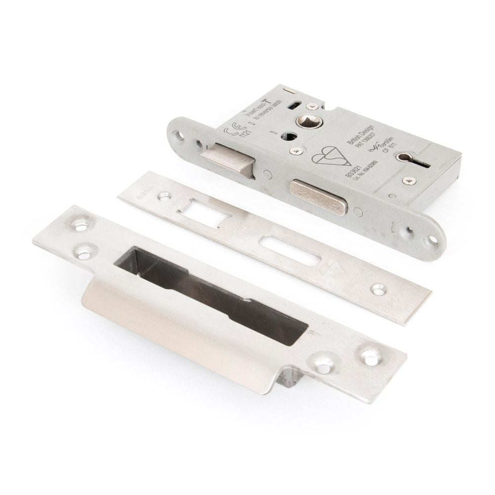 This is an image showing From The Anvil - SSS 2?" 5 Lever Heavy Duty BS Sash Lock available from T.H Wiggans Architectural Ironmongery in Kendal, quick delivery and discounted prices