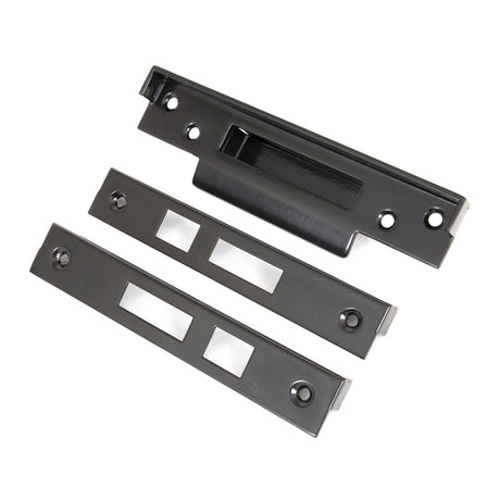 This is an image showing From The Anvil - Black ?" Rebate Kit for Sash Lock available from T.H Wiggans Architectural Ironmongery in Kendal, quick delivery and discounted prices