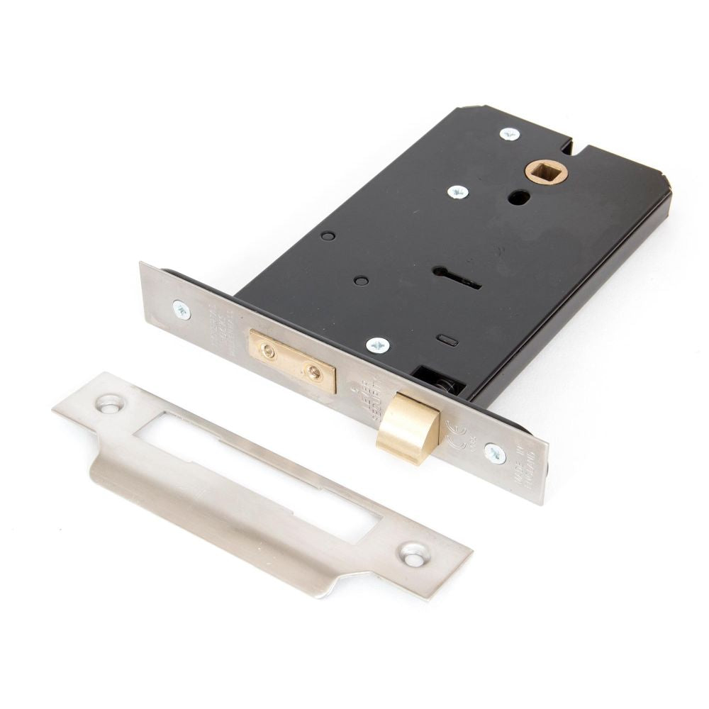 This is an image showing From The Anvil - SSS 6" Horizontal 5 Lever Sash Lock available from T.H Wiggans Architectural Ironmongery in Kendal, quick delivery and discounted prices