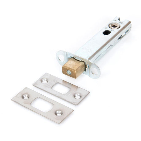 This is an image showing From The Anvil - SSS 4" Heavy Duty Tubular Deadbolt available from T.H Wiggans Architectural Ironmongery in Kendal, quick delivery and discounted prices