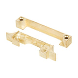 This is an image showing From The Anvil - Electro Brass 1/2" Rebate Kit for Latch and Deadbolt available from T.H Wiggans Architectural Ironmongery in Kendal, quick delivery and discounted prices