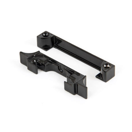 This is an image showing From The Anvil - Black 1/2" Rebate Kit for Latch and Deadbolt available from T.H Wiggans Architectural Ironmongery in Kendal, quick delivery and discounted prices