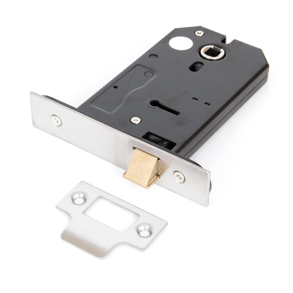 This is an image showing From The Anvil - SS 5" Horizontal Latch available from T.H Wiggans Architectural Ironmongery in Kendal, quick delivery and discounted prices