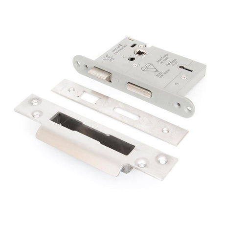 This is an image showing From The Anvil - SSS 3" 5 Lever H/Duty Sash Lock KA available from T.H Wiggans Architectural Ironmongery in Kendal, quick delivery and discounted prices
