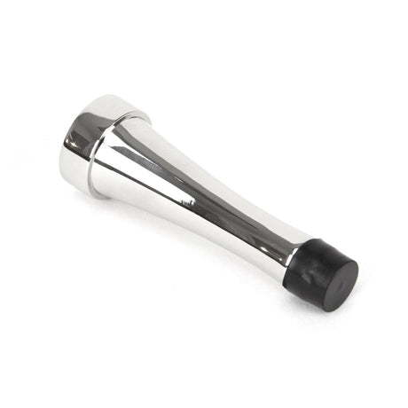 This is an image of From The Anvil - Polished Chrome Projection Door Stop available to order from T.H Wiggans Architectural Ironmongery in Kendal, quick delivery and discounted prices.