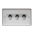 This is an image showing From The Anvil - SSS Triple LED Dimmer Switch available from T.H Wiggans Architectural Ironmongery in Kendal, quick delivery and discounted prices