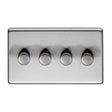 This is an image showing From The Anvil - SSS Quad LED Dimmer Switch available from T.H Wiggans Architectural Ironmongery in Kendal, quick delivery and discounted prices