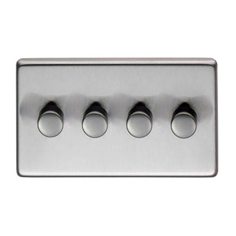 This is an image showing From The Anvil - SSS Quad LED Dimmer Switch available from T.H Wiggans Architectural Ironmongery in Kendal, quick delivery and discounted prices