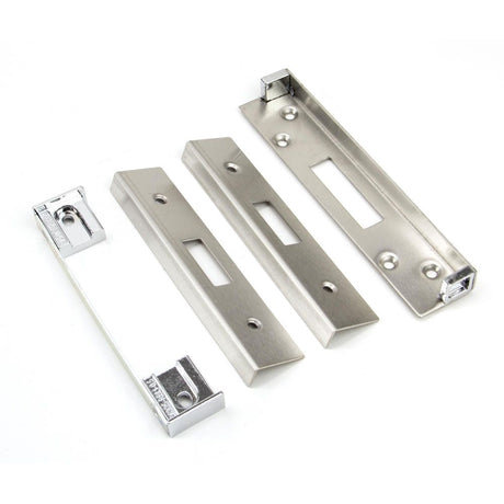 This is an image showing From The Anvil - SSS 1/2" Euro Dead Lock Rebate Kit available from T.H Wiggans Architectural Ironmongery in Kendal, quick delivery and discounted prices