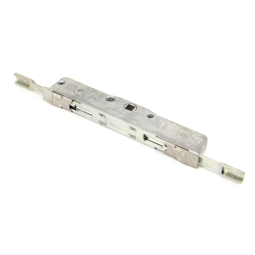 This is an image showing From The Anvil - BZP Excal - Gearbox 22mm Backset (No Claws) available from T.H Wiggans Architectural Ironmongery in Kendal, quick delivery and discounted prices