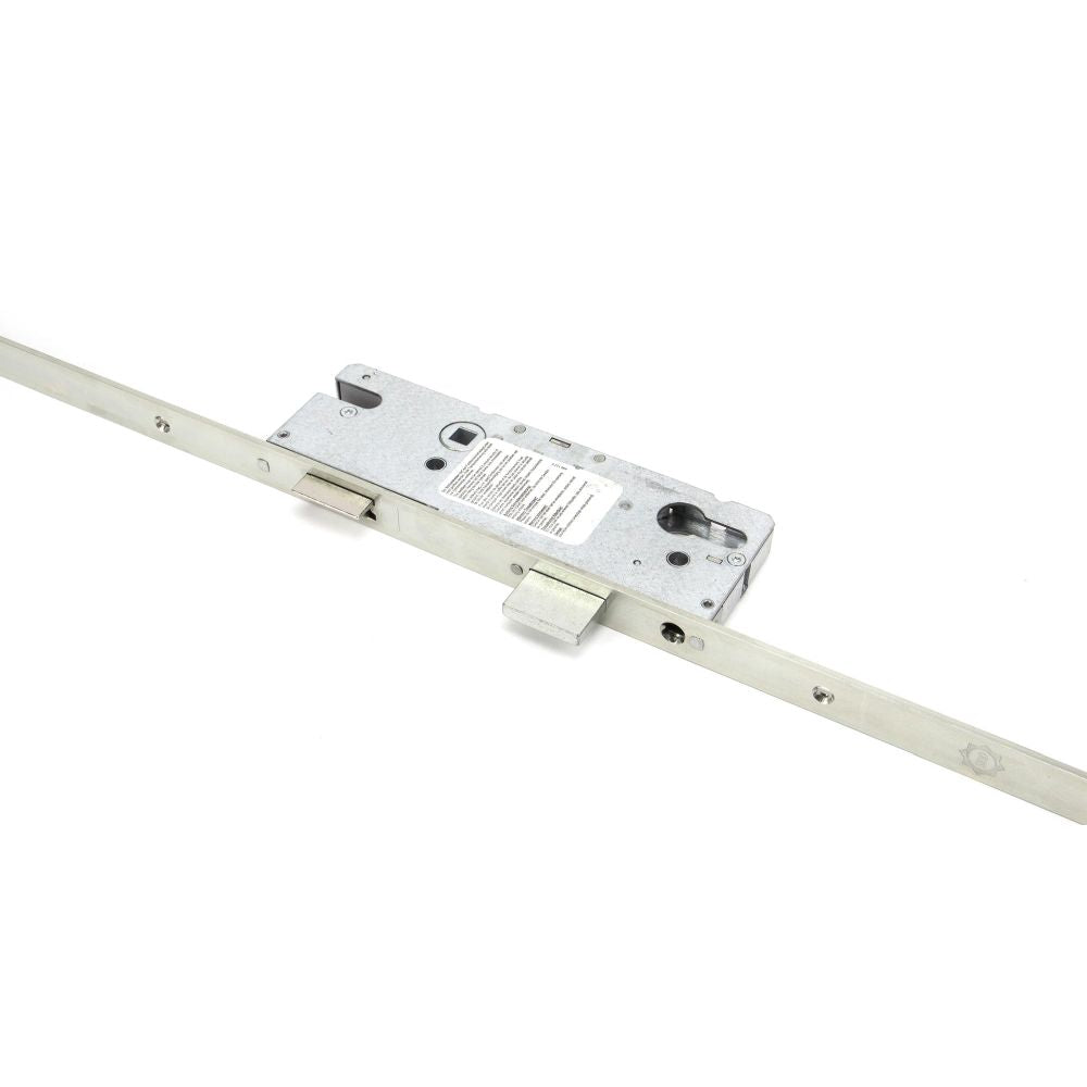 This is an image showing From The Anvil - BZP LH French Lock Kit for 1997 to 2140mm - No Slave Handle available from T.H Wiggans Architectural Ironmongery in Kendal, quick delivery and discounted prices