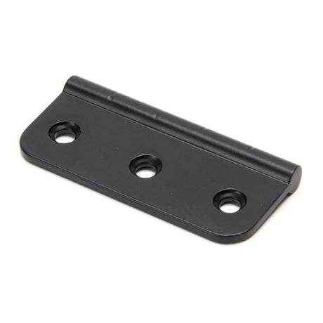 This is an image showing From The Anvil - Black 3" Dummy Butt Hinge (Single) available from T.H Wiggans Architectural Ironmongery in Kendal, quick delivery and discounted prices