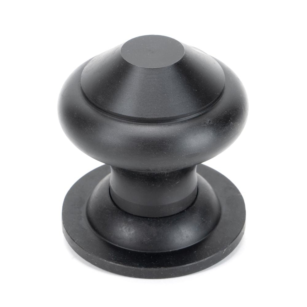 This is an image of From The Anvil - External Beeswax Regency Centre Door Knob available to order from T.H Wiggans Architectural Ironmongery in Kendal, quick delivery and discounted prices.