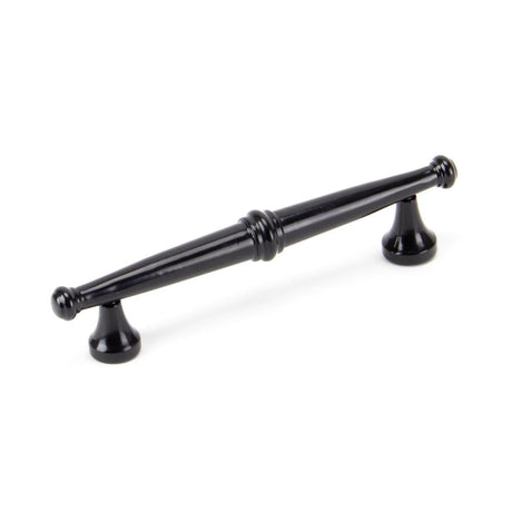 This is an image showing From The Anvil - Black Regency Pull Handle - Small available from T.H Wiggans Architectural Ironmongery in Kendal, quick delivery and discounted prices