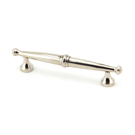 This is an image showing From The Anvil - Polished Nickel Regency Pull Handle - Small available from T.H Wiggans Architectural Ironmongery in Kendal, quick delivery and discounted prices