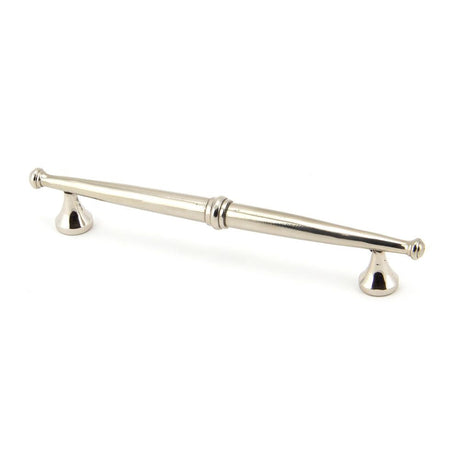 This is an image showing From The Anvil - Polished Nickel Regency Pull Handle - Medium available from T.H Wiggans Architectural Ironmongery in Kendal, quick delivery and discounted prices