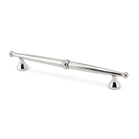 This is an image showing From The Anvil - Polished Chrome Regency Pull Handle - Medium available from T.H Wiggans Architectural Ironmongery in Kendal, quick delivery and discounted prices