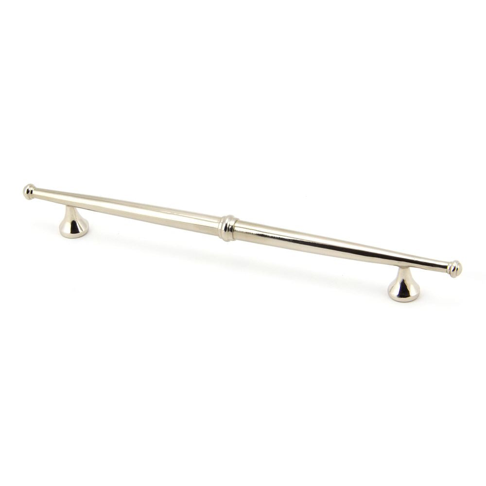 This is an image showing From The Anvil - Polished Nickel Regency Pull Handle - Large available from T.H Wiggans Architectural Ironmongery in Kendal, quick delivery and discounted prices