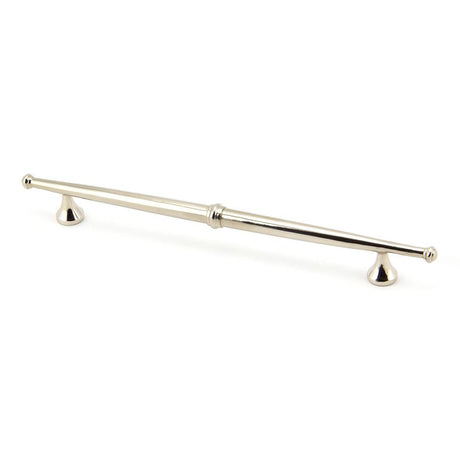 This is an image showing From The Anvil - Polished Nickel Regency Pull Handle - Large available from T.H Wiggans Architectural Ironmongery in Kendal, quick delivery and discounted prices
