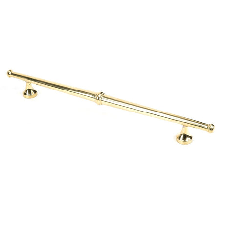 This is an image showing From The Anvil - Aged Brass Regency Pull Handle - Large available from T.H Wiggans Architectural Ironmongery in Kendal, quick delivery and discounted prices
