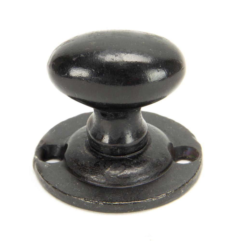 This is an image showing From The Anvil - External Beeswax Oval Rack Bolt available from T.H Wiggans Architectural Ironmongery in Kendal, quick delivery and discounted prices