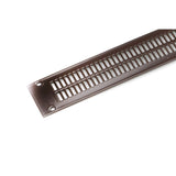 This is an image showing From The Anvil - Brown Grille 435mm x 30mm available from T.H Wiggans Architectural Ironmongery in Kendal, quick delivery and discounted prices