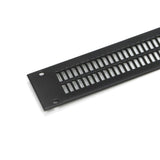 This is an image showing From The Anvil - Black Grille 435mm x 30mm available from T.H Wiggans Architectural Ironmongery in Kendal, quick delivery and discounted prices