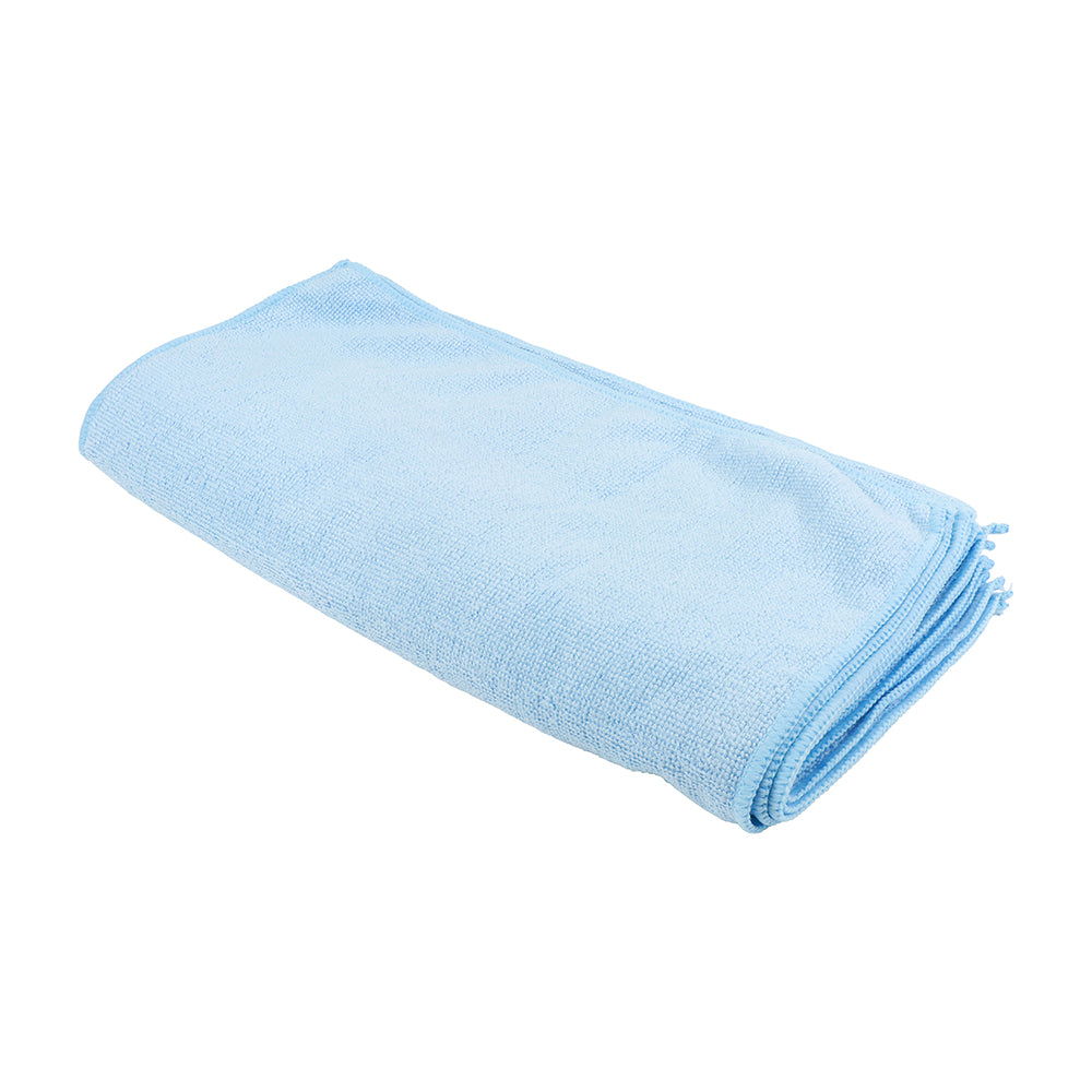This is an image showing TIMCO Microfibre Cleaning Cloths - 380 x 380mm - 10 Pieces Bag available from T.H Wiggans Ironmongery in Kendal, quick delivery at discounted prices.