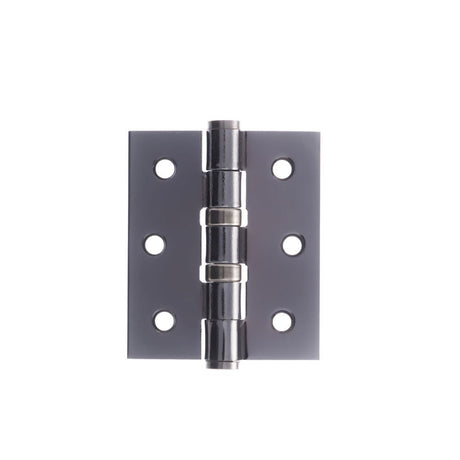 This is an image of Atlantic Ball Bearing Hinges 3" x 2.5" x 2.5mm - Black Nickel available to order from T.H Wiggans Architectural Ironmongery in Kendal.