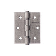 This is an image of Atlantic Ball Bearing Hinges 3" x 2.5" x 2.5mm - Distressed Silver available to order from T.H Wiggans Architectural Ironmongery in Kendal.