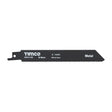 This is an image showing TIMCO Reciprocating Saw Blades - Metal Cutting - Bi-Metal - S922BF - 5 Pieces Pack available from T.H Wiggans Ironmongery in Kendal, quick delivery at discounted prices.