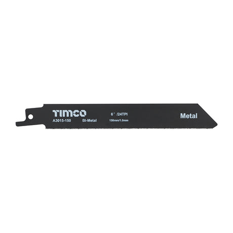 This is an image showing TIMCO Reciprocating Saw Blades - Metal Cutting - Bi-Metal - S922AF - 5 Pieces Pack available from T.H Wiggans Ironmongery in Kendal, quick delivery at discounted prices.