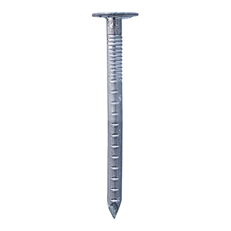 This is an image showing TIMCO Clout Nails - Aluminium - 65 x 3.35 - 1 Kilograms TIMbag available from T.H Wiggans Ironmongery in Kendal, quick delivery at discounted prices.