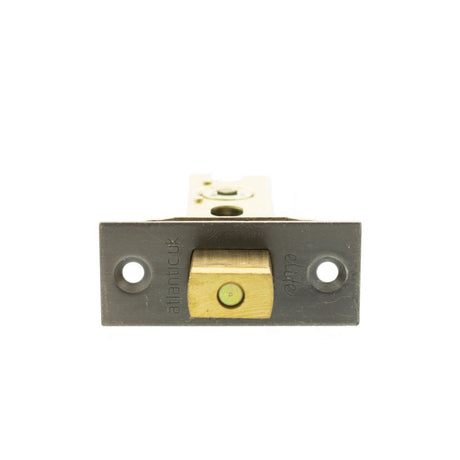 This is an image of Atlantic Fire-Rated CE Marked Bolt Through Tubular Deadbolt 2.5" - Distressed Si available to order from T.H Wiggans Architectural Ironmongery in Kendal.