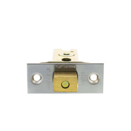 This is an image of Atlantic Fire-Rated CE Marked Bolt Through Heavy Duty Tubular Deadbolt 3" - Sati available to order from T.H Wiggans Architectural Ironmongery in Kendal.