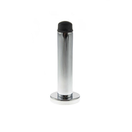 This is an image of Atlantic Premium Wall Mounted Door Stop on Concealed Fix Rose - Polished Chrome available to order from T.H Wiggans Architectural Ironmongery in Kendal, quick delivery and discounted prices.