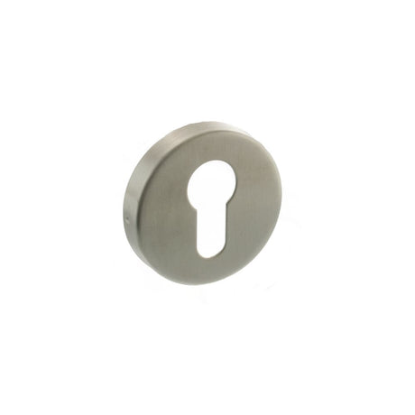This is an image of Atlantic Euro Escutcheon - Satin Stainless Steel available to order from T.H Wiggans Architectural Ironmongery in Kendal, quick delivery and discounted prices.