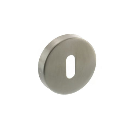 This is an image of Atlantic Key Escutcheon - Satin Stainless Steel available to order from T.H Wiggans Architectural Ironmongery in Kendal, quick delivery and discounted prices.