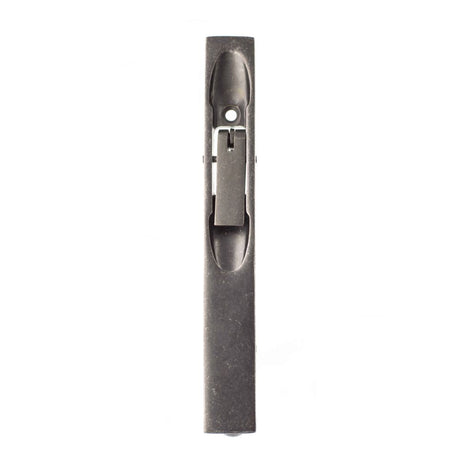 This is an image of Atlantic Lever Action Flush Bolt 150mm - Distressed Silver available to order from T.H Wiggans Architectural Ironmongery in Kendal.