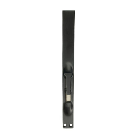 This is an image of Atlantic Lever Action Flush Bolt 200mm x 19mm - Matt Black available to order from T.H Wiggans Architectural Ironmongery in Kendal.