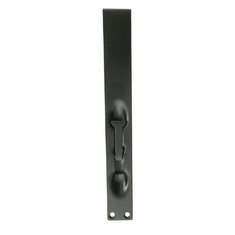 This is an image of Atlantic Lever Action Flush Bolt 200mm x 25mm - Matt Black available to order from T.H Wiggans Architectural Ironmongery in Kendal.