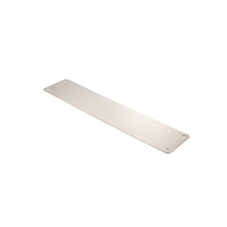 This is an image of Atlantic Finger Plate Pre drilled with screws 350mm x 75mm - SSS available to order from T.H Wiggans Architectural Ironmongery in Kendal, quick delivery and discounted prices.