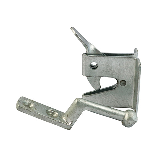 This is an image showing TIMCO Automatic Gate Latch - Heavy Duty - Hot Dipped Galvanised - 2" - 1 Each TIMbag available from T.H Wiggans Ironmongery in Kendal, quick delivery at discounted prices.