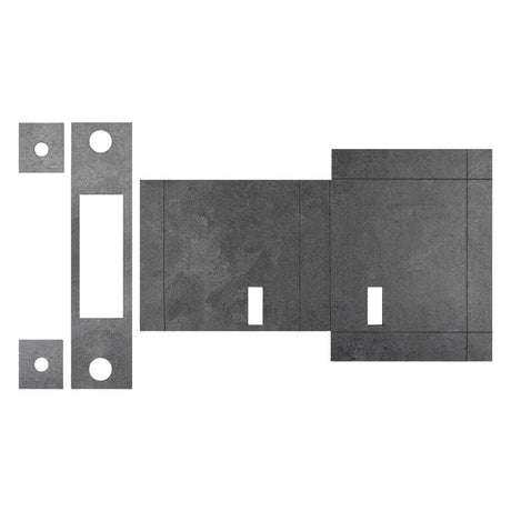 This is an image of Atlantic Deadlock - 3LK Intumescent Lock Kit FD30 0.8mm available to order from T.H Wiggans Architectural Ironmongery in Kendal.