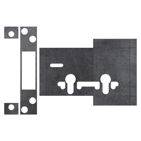 This is an image of Atlantic Deadlock - Euro & 5LK Intumescent Lock Kit FD30 0.8mm available to order from T.H Wiggans Architectural Ironmongery in Kendal.